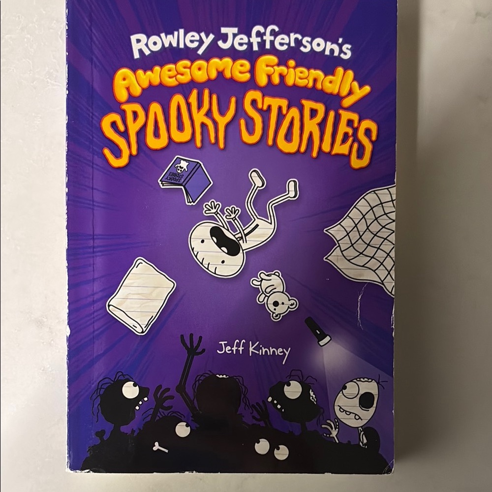 Rowley Jefferson's Awesome Friendly Spooky Stories Book - Purple Cover